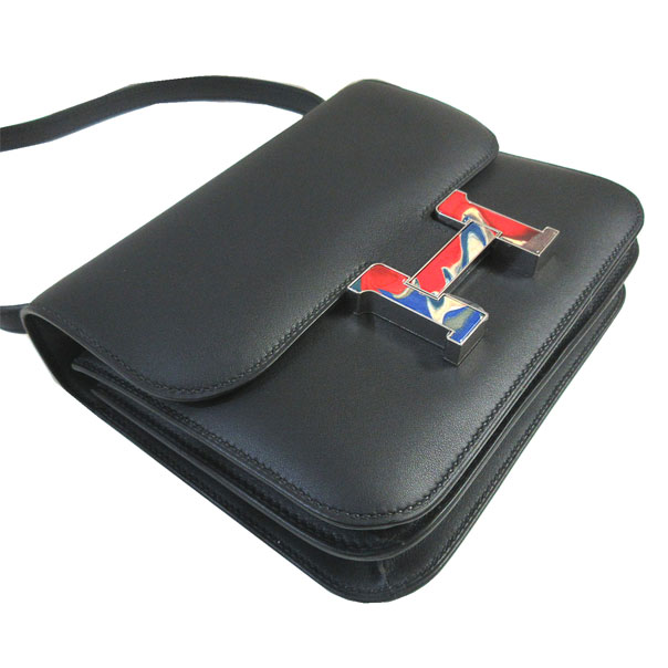 ≪ 新品 ≫ エルメス コンスタンス ミニ 18 黒 ブラック マルチ 金具