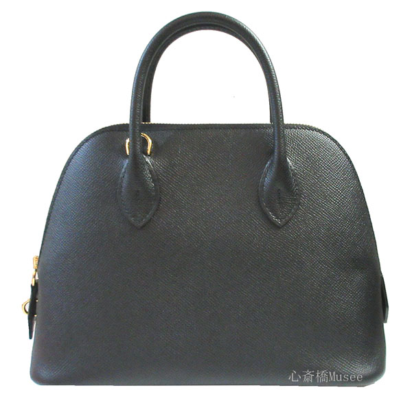 ≪新品≫ エルメス ボリード1923 25 エプソン 黒 ブラック ゴールド金具 W刻印　2024年製造　ハンドバッグ ≪ BrandNew≫Hermes Bolide 1923 25 Epson Black Gold Hardware W Stamp Handbag