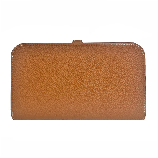 新品 》 HERMES エルメス ドゴン デュオ GM トゴ ゴールド シルバー