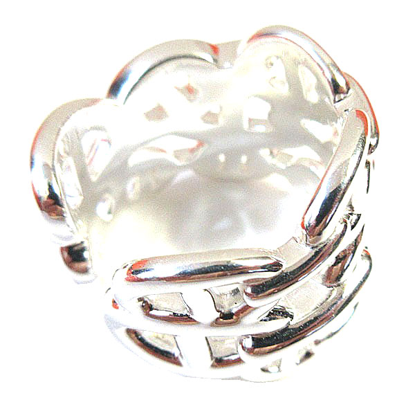 新品 》 エルメス シェーヌダンクル アンシェネ GM リング 56 (日本