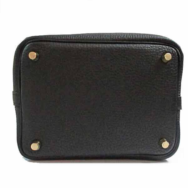 ≪新品≫ エルメス ピコタン PM カデナロック 黒 ゴールド金具