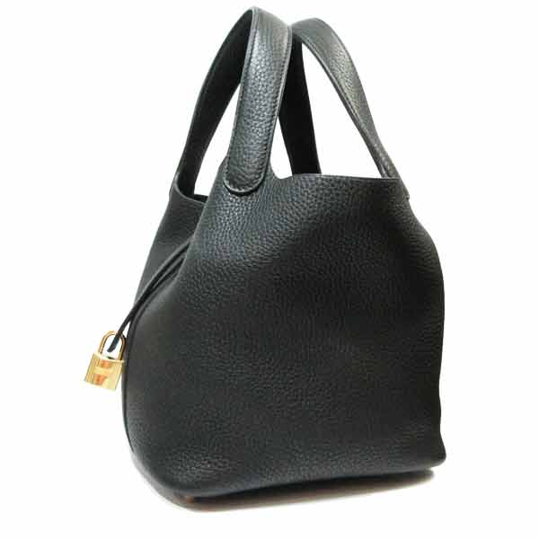 ≪新品≫ エルメス ピコタン PM カデナロック 黒 ゴールド金具