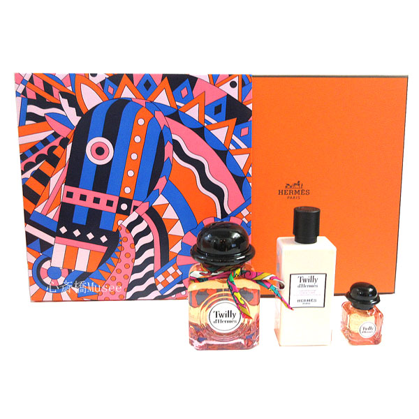 ≪ 新品 ≫ 送料無料 HERMES ツイリー ドゥ エルメス オードパルファム セット　2022ホリデーシーズン 限定 ラッピング 箱 ショッパー付き プレゼントに ミニチュアオードパルファム モイスチャライジング ボディーローション