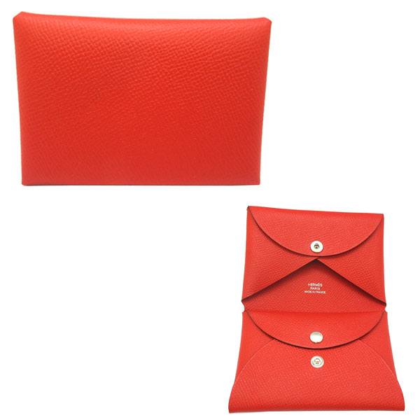 エルメス カルヴィ - 【207】 HERMES Calvi カードケース エルメス  