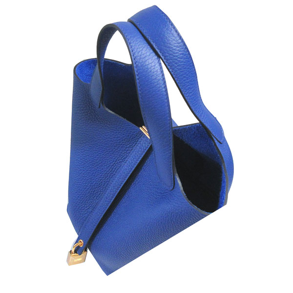 ≪ 新品 ≫ エルメス ピコタン ロック 18 PM ブルーロワイヤル 