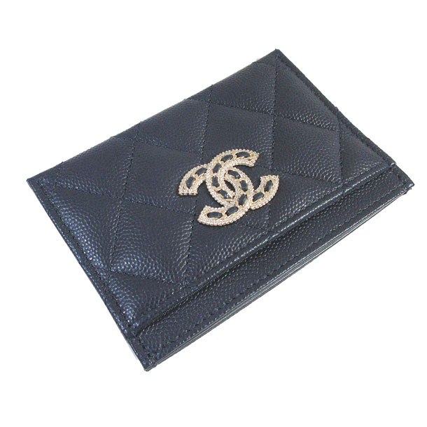 ≪ 新品 ≫ シャネル パスケース カードケース AP2737 B08043 ネイビー
