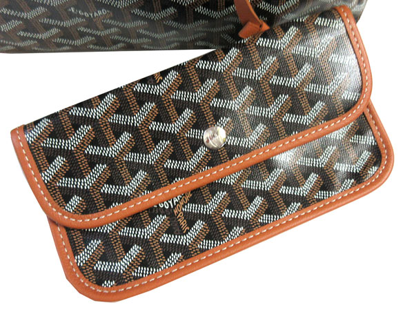 ≪ 新品 ≫ 正規品 GOYARD ゴヤールサンルイ PM 黒 × 茶 ブラック