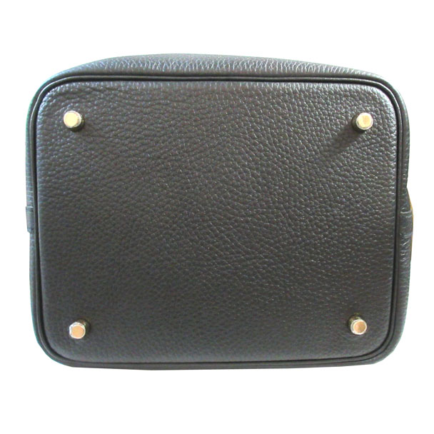 ≪新品≫HERMES エルメス ピコタン カデナロック 22 MM 黒 ブラック