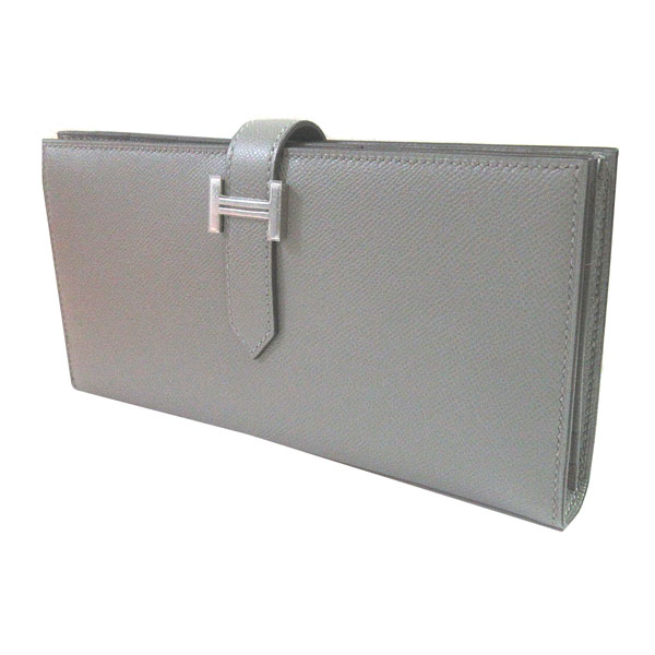 ≪ 新品 ≫ エルメス ベアンスフレ グリメイヤー グレー シルバー金具
