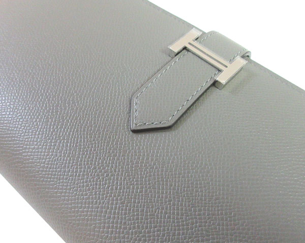 ≪ 新品 ≫ エルメス ベアンスフレ グリメイヤー グレー シルバー金具