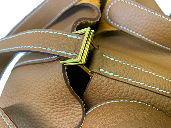 ≪新品≫HERMES エルメス ピコタン カデナロック 22 MM ゴールド