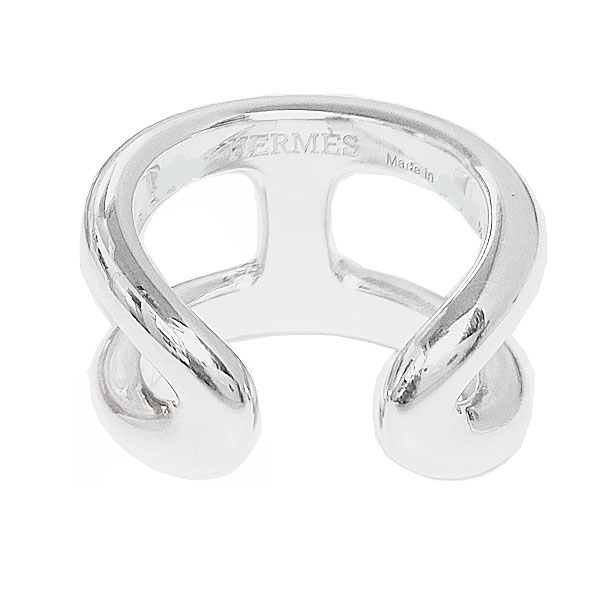 【専用】エルメス　リング指輪　オスモズpmシルバー　57サイズ　17号相当　新品 新品 》 エルメス オスモズ PM リング 57 (日本サイズ17号) シルバー製