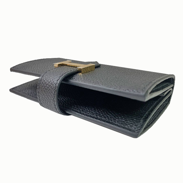 エルメス ベアンミニ ノワール 黒 W刻印 エプソン ゴールド金具 新品 エルメス ベアンミニ ブラック ノワール ゴールド金具 W刻印