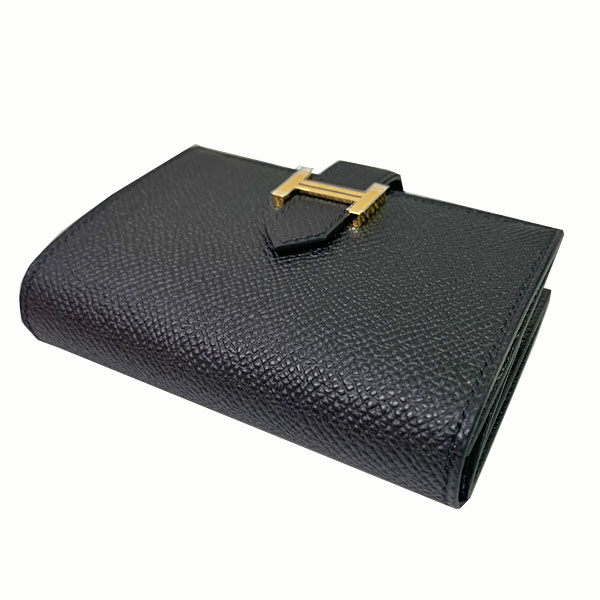 新品 エルメス ベアン ミニ ブラック 黒 ゴールド金具 エプソン ≪ 新品 ≫ エルメス ベアン ミニ ブラック 黒 ゴールド金具