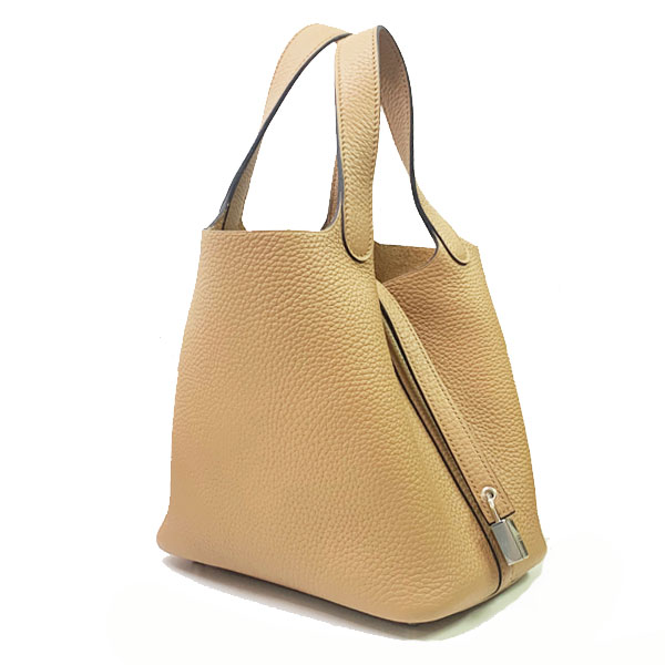 ≪新品≫ エルメス ピコタン PM カデナロック チャイ シルバー