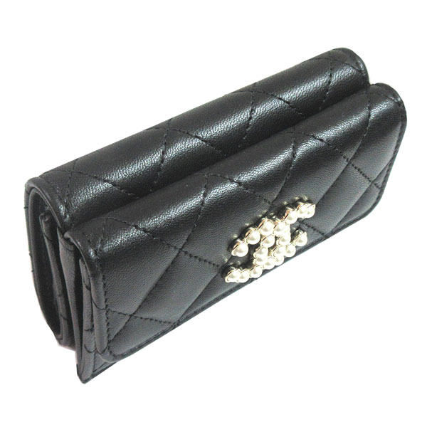 ≪新品≫シャネル CHANEL COCOシャネル スモール フラップ ウォレット