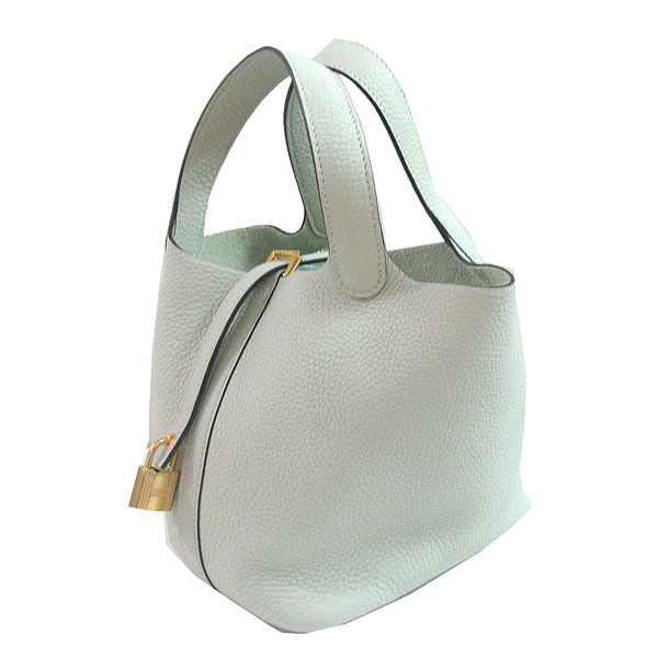 ≪新品≫ エルメス ピコタン PM カデナロック グリネヴェ ゴールド金具