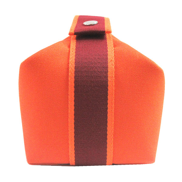 ≪新品≫ エルメス ブリッドアブラック PM オレンジ フー シルバー金具