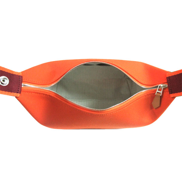 ≪新品≫ エルメス ブリッドアブラック PM オレンジ フー シルバー金具