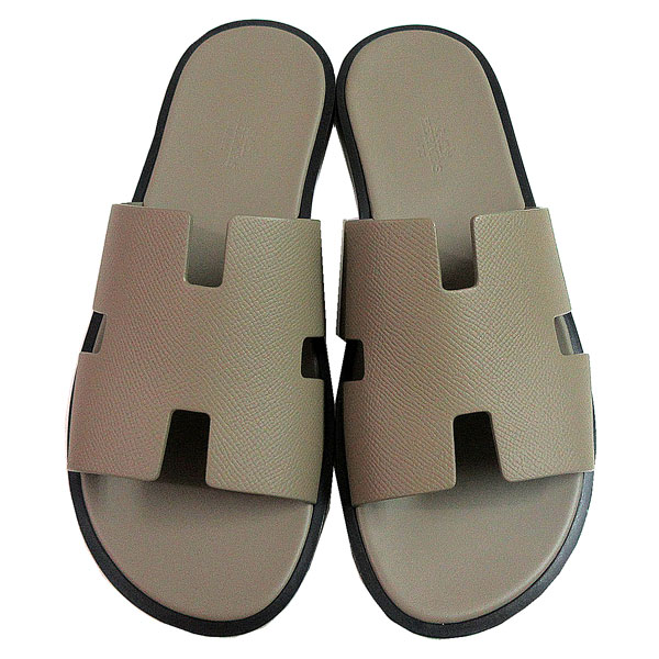 ≪ 新品 ≫ エルメス イズミール メンズ サンダル サイズ 41.5 カーフ