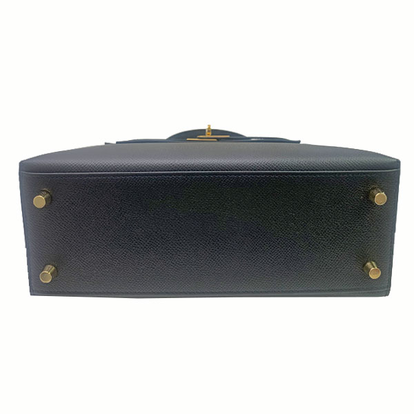 ≪新品≫エルメス ケリー 25 外縫い ヴォーエプソン 黒 ブラック