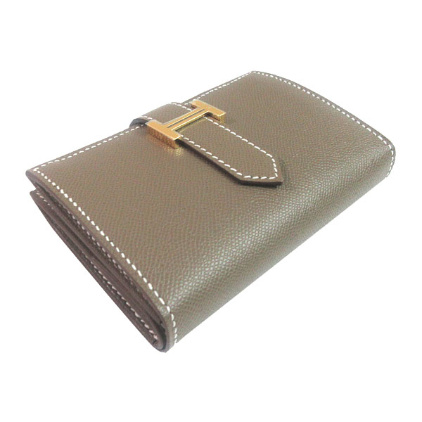 ≪ 新品 ≫ エルメス ベアン ミニ エトゥープ ゴールド金具 ヴォー