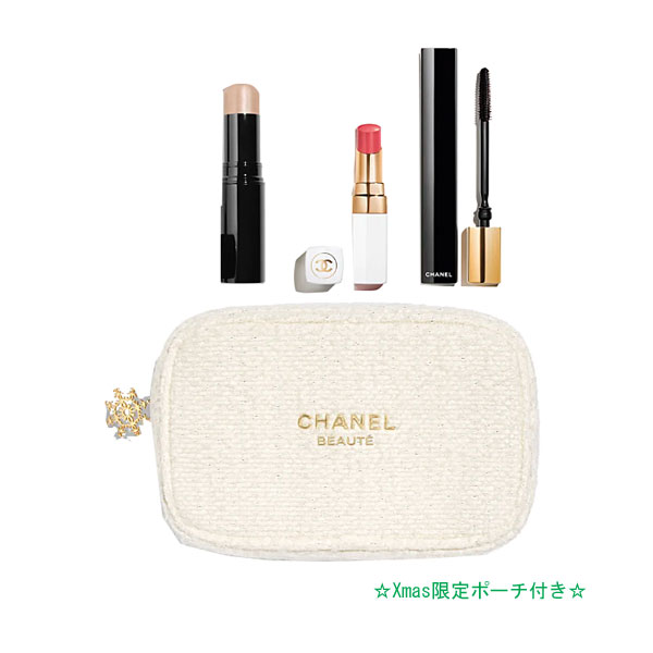 CHANEL シャネル　クリスマスコフレ　限定ブラシセット X'masコフレ【CHANEL レ ミニ ドゥ シャネル 2012】シャネルの