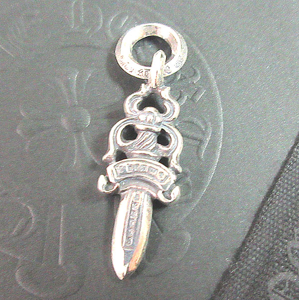 正規品 クロムハーツ ダガー #10 ネックレス トップ シルバー ≪ 新品 ≫ 正規品 クロムハーツ ダガー チャーム ペンダントトップ