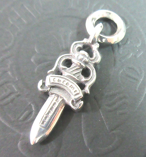 ≪ 新品 ≫ 正規品 クロムハーツ ダガー チャーム ペンダントトップ