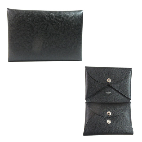 ≪新品≫エルメス カードケース カルヴィデュオ ノワール 黒 ブラック