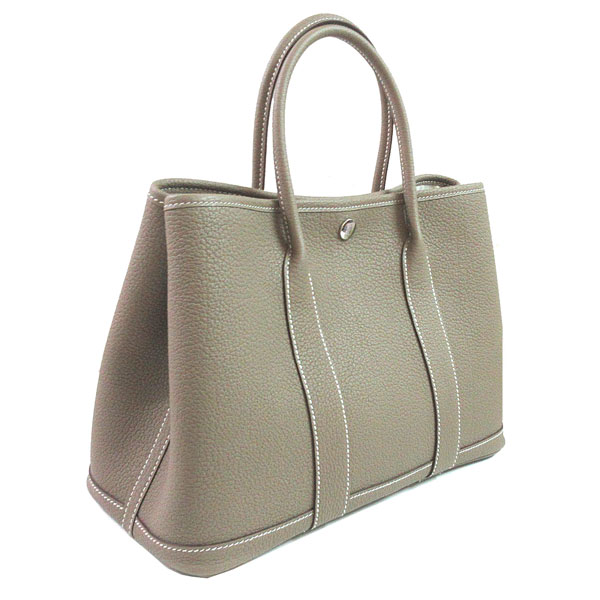 使いやすい♡【HERMES】ガーデンパーティー 30 TPM エルメス ガーデンパーティ30/TPM カプシーヌ ネゴンダ シルバー