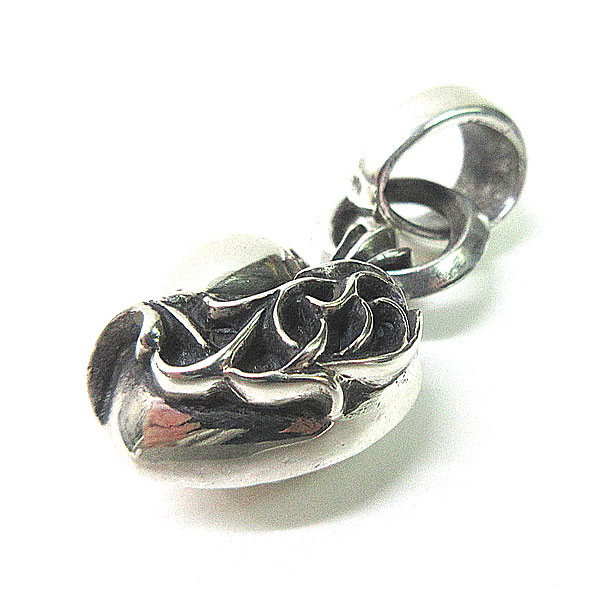 クロムハーツ ハート ペンダント ボールチェーン ≪ 新品 ≫ 正規品 クロムハーツ ハート ペンダント トップ ボール