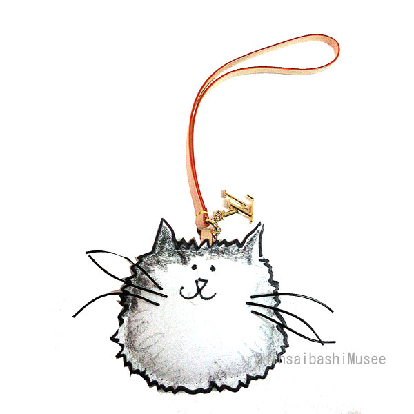 ≪新品≫ルイヴィトン バッグ チャーム LV キャット M02944 猫 箱 リボン ショッパー ≪Brand new≫ Louis Vuitton Bag Charm LV Cat M02944 Cat Box Ribbon Shopper Wrapping