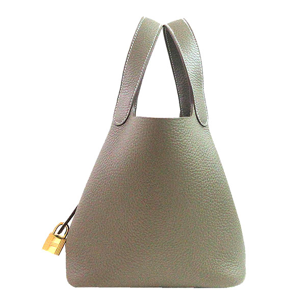 ≪ 新品 ≫ エルメス ピコタン ロック 18 PM エトープ ゴールド金具