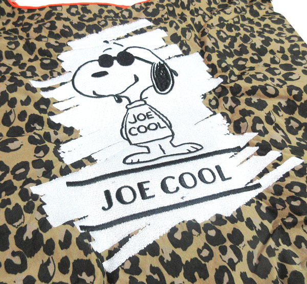 Ball & Chain スヌーピー 大阪限定　レオパード柄　Mサイズ　ベージュ ボールアンドチェーン 大阪限定 スヌーピー レオパード柄 ベージュ M