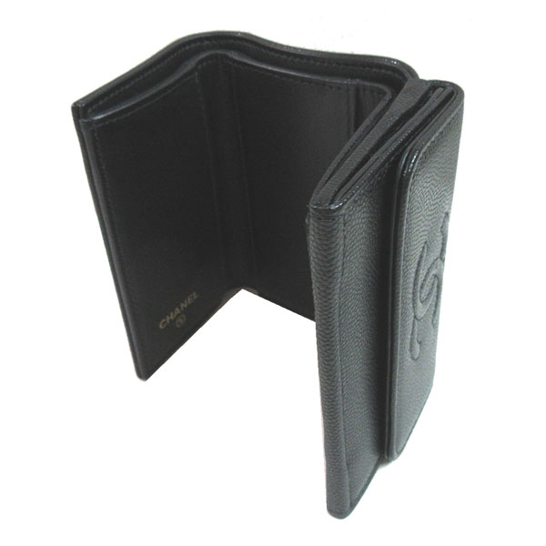 ≪新品≫シャネル スモール フラップ ウォレット 財布 ブラック 黒 CC