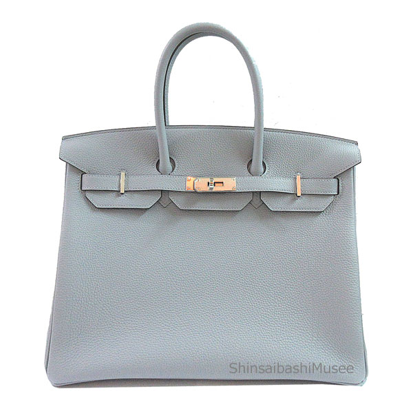 ≪ 新品 ≫ エルメス バーキン35 グリパンタン シルバー金具 トゴ K刻印 ハンドバッグ ≪Brand new≫ Hermes Birkin 35 GrisPantin Silver Hardware Togo K Stamp Handbag