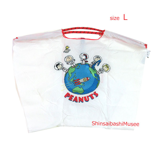 ≪ 新品 ≫ボールアンドチェーン スヌーピー ピーナッツ スペース トラベル size L ホワイト エコ ≪ Brand new ≫Ball&Chain Snoopy Peanuts Space trabel Size L White Eco