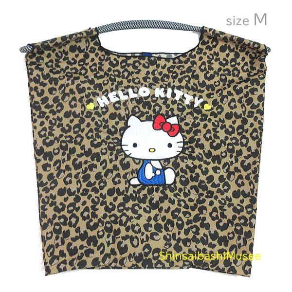 ≪ 新品 ≫ボールアンドチェーン ハローキティ 限定 トートバッグ 70s HELLO KITTY レオパード ベージュ M エコ ≪Brand new≫ Ball & Chain Hello Kitty Limited Tote Bag 70s Leopard Beige M Eco