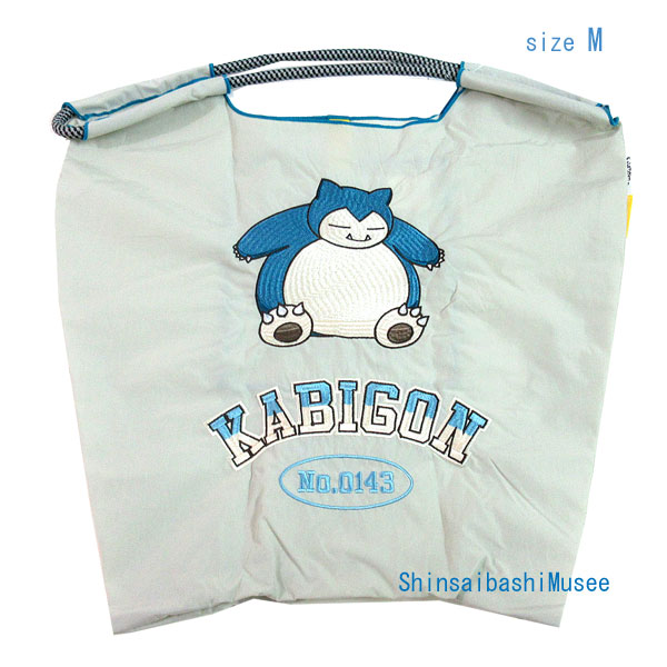 ≪ 新品 ≫ボールアンドチェーン ポケモン ナンバーコレクション No.0143 カビゴン トートバッグ M 限定 エコ グレー≪Brand new≫Ball＆Chain Pokemon Number Collection No.0143 KABIGON Tote Bag M Limited Edition Eco Gray