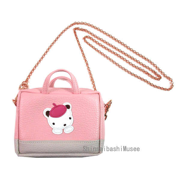 【新品】ファミリア 顧客限定 VIP会員 ミニ ショルダーバッグ PK ピンク チェーン 革 レザー≪Brand new≫ Familiar Exclusive VIP Member Mini Shoulder Bag PK Pink Chain Leather