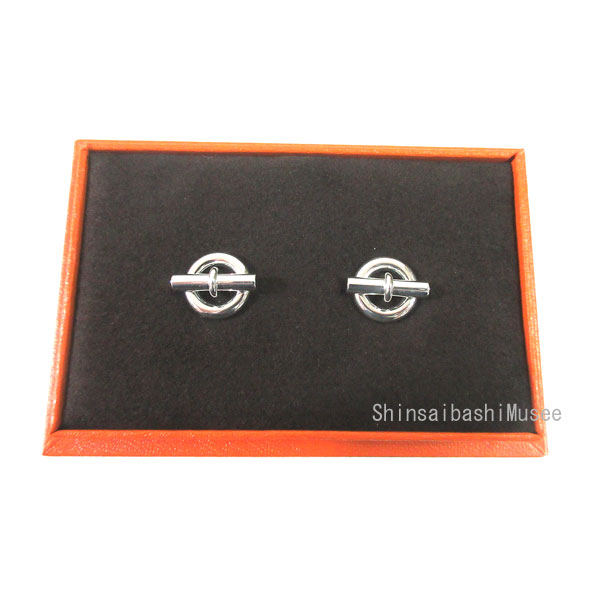 ≪新品≫エルメス ピアス ミニ シェーヌダンクル シルバー製 SV925 HERMES 箱 リボン ラッピング ≪Brand new≫ HERMES Mini Chaine d'Ancre Earrings Silver SV925 Box Ribbon Wrapping