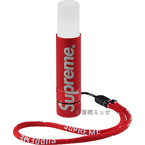 ≪新品≫17FWSupreme/NitecoreMiniMagneticFlashlightREDシュプリームマグネット搭載LEDフラッシュライト