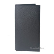 ≪Brand new≫ HERMES Men's Long Wallet MC2 Fleming Long Wallet Black Epson All Leather Black Box Ribbon Wrapping W Engraving≪ 新品 ≫ エルメス メンズ 長財布 MC2 フレミング ロング ウォレット 黒 エプソン オールレザー 黒 箱 リボン ラッピング W刻印 
