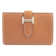 【保証書付き】エルメス べアン HERMES （未使用保管品）エルメス ベアン スフレ 二つ折り長財布