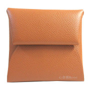  ≪新品≫エルメス バスティア ゴールド シルバー金具 エプソン コインケース 財布 箱 リボン ラッピング ≪Brand new≫ HERMES Bastia change purse Gold Epsom Box Ribbon Wrapping