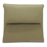 ≪新品≫エルメス バスティア エトゥープ シルバー金具 シェーブル コインケース 財布 HERMES BASTIA CHEVRE ETUPE 箱 リボン ラッピング エトープ