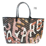 ≪ 新品 ≫ 正規品 2023年 限定 GOYARD ゴヤール サンルイ レターズカモフラージュ PM ピンク (3) ショッパー リボン ラッピング ≪Brand new≫ GOYARD Goyard SAC SAINT LOUIS PM Camouflage Pink (3) Limited Tote bag Shopper Ribbon Wrapping Genuine