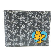 ≪新品≫正規品 GOYARD ゴヤール ウォレット 二つ折り 財布 サンフロランタン グリス グレー 2023年 ウッドストック スヌーピー 阪急 限定 マーカージュ ブルー ≪BrandNew≫ Genuine GOYARD Goyard Wallet Bifold Wallet Sun Florentine Grease Gray 2023 Woodstock Snoopy
