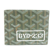 ≪新品≫正規品 GOYARD ゴヤール 2025年限定 ヴィクトワール ウォレット 二つ折り財布 カーキ マーカージュ カード 箱 リボン ショッパー≪Brand new≫ GOYARD 2025 Limited Edition Victor Wallet Bi-fold Wallet Khaki Markage Card Box Ribbon Shopper Genuine  